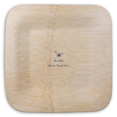 Fireworks Square Bamboo Plates