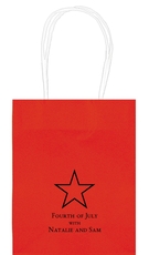Single Star Mini Twisted Handled Bags