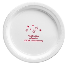 Cluster of Stars Paper Plates