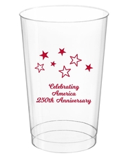 Cluster of Stars Clear Plastic Cups