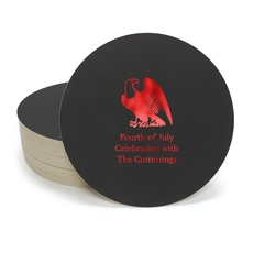 American Eagle Round Coasters