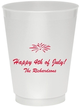 Sparkler Colored Shatterproof Cups