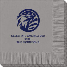 American Eagle with Flag Napkins