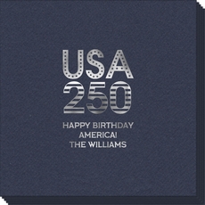 USA 250 Linen Like Napkins