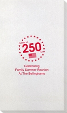 Cheers to 250 Years Bamboo Luxe Guest Towels