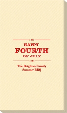Happy Fourth of July Linen Like Guest Towels