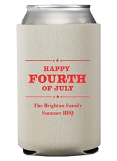Happy Fourth of July Collapsible Huggers