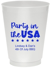 Party In The USA Colored Shatterproof Cups