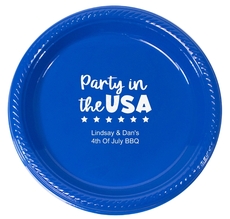 Party In The USA Plastic Plates
