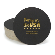 Party In The USA Round Coasters