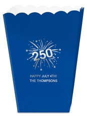 American 250 Celebration Mini Popcorn Boxes
