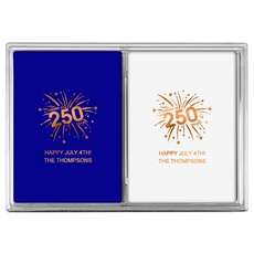 American 250 Celebration Double Deck Playing Cards