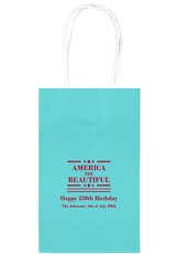 America The Beautiful Medium Twisted Handled Bags