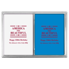 America The Beautiful Double Deck Playing Cards