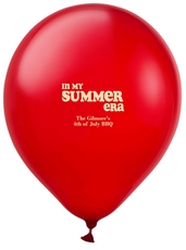 In My Summer Era Latex Balloons