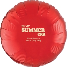 In My Summer Era Mylar Balloons