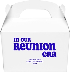 In Our Reunion Era Gable Favor Boxes