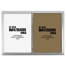 In Our Reunion Era Double Deck Playing Cards