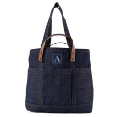 Personalized Denim Tote