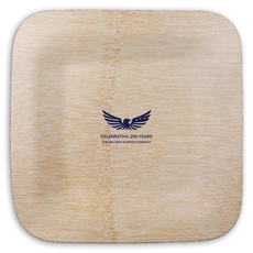 Valor Eagle Square Bamboo Plates