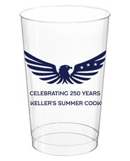 Valor Eagle Clear Plastic Cups