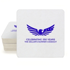 Valor Eagle Square Coasters