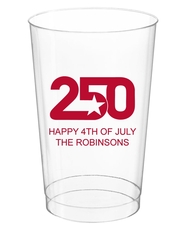 Bold Star 250 Clear Plastic Cups