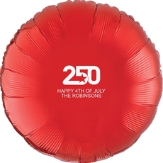 Bold Star 250 Mylar Balloons