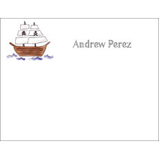 Ahoy Matey Flat Note Cards