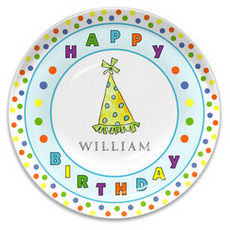 Party Hats Children's Plate