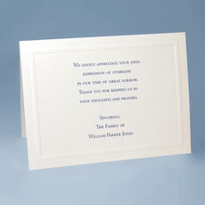 Personalized Funeral & Memorial Cards, Funeral Thank You Cards - The ...