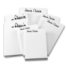 Anthony Notepad Set with White Holder