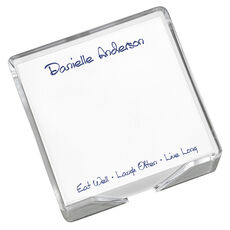 Anthony Memo Square with Holder