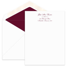 Julie Ann Letter Sheets (6.25 in. x 9.25 in.) - Raised Ink