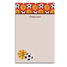 Basketball and Soccer Notepads