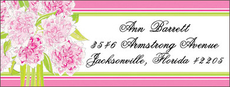 Pretty Peonies Return Address Labels