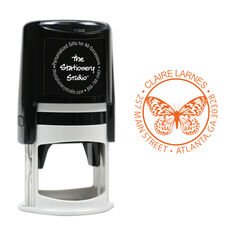 Did You See That Monarch Self Inking Stamp