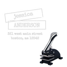 Stacked Blocks Embosser