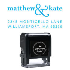 Matthew Address Rectangular Self Inking Stamper