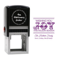Wishing You Joy Self-Inking Stamp