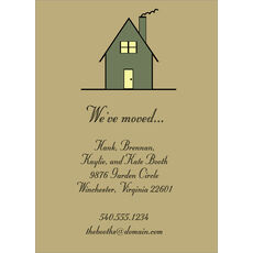 The New House Moving Cards