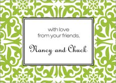 Grasshopper Holiday Pattern Gift Stickers