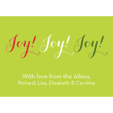 Triple the Joy Enclosure Cards