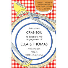 Clambake Placesetting Invitations