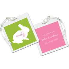 Hoppy Square Luggage Tags