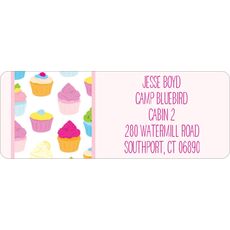 Cupcakes Return Address Labels