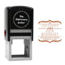 Woodbury Self Inking Stamp