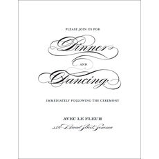 Perfectly Scripted Reception Cards