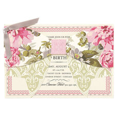 Camilla Bow Die-cut Invitations