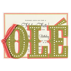 Ole Die-cut Invitations